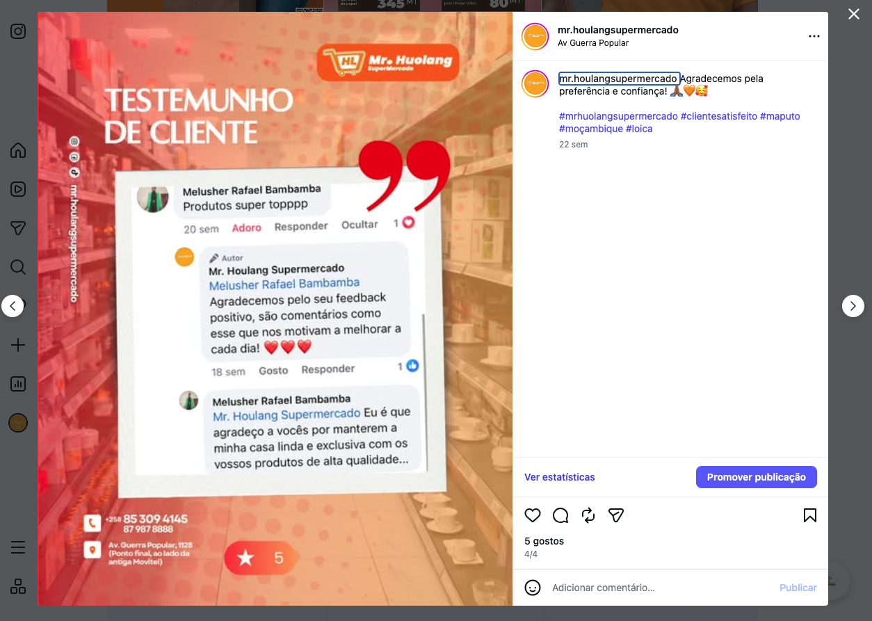 Gestão de redes sociais